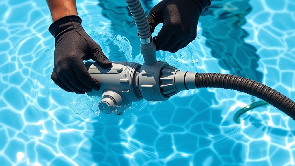 regular pool cleaner maintenance