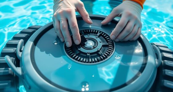 regular robotic pool maintenance