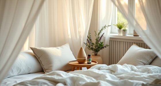relaxing bedroom scent therapy