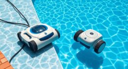 robotic pool cleaner rise