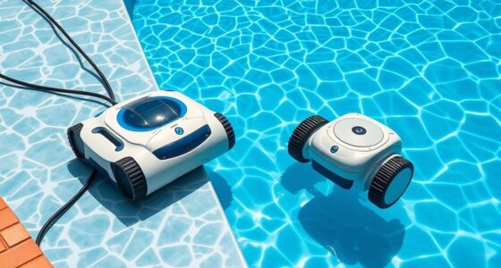 robotic pool cleaner rise