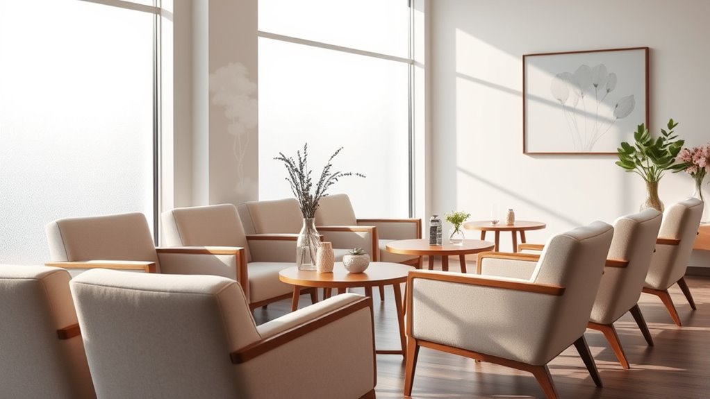 scented calming patient environments