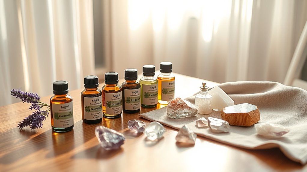 selecting oils for balanced healing