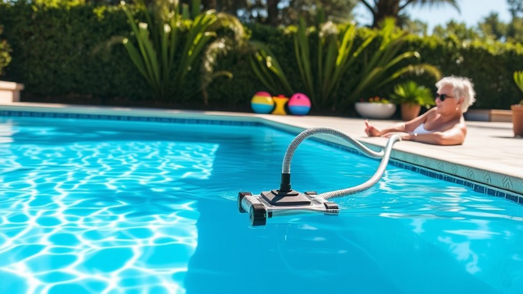 simple user friendly pool cleaning