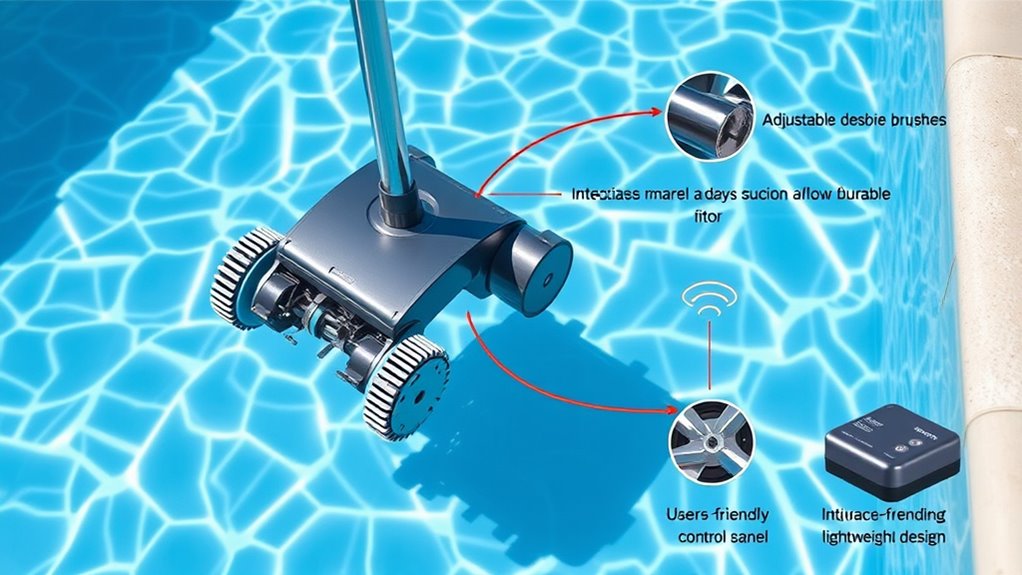 simplified maintenance and operation