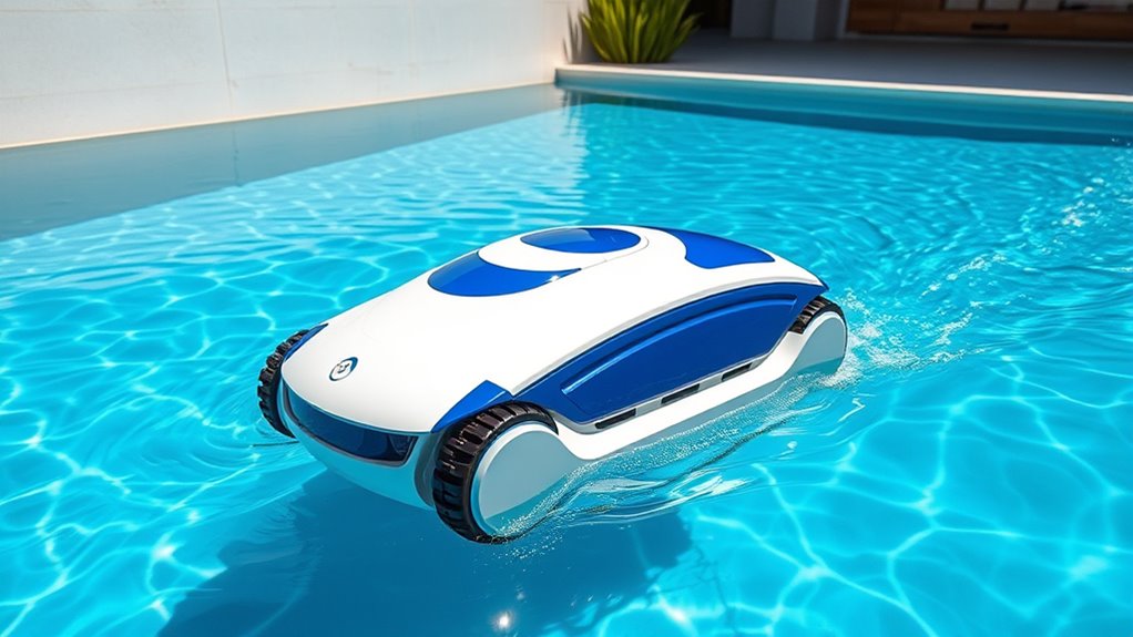 smart eco friendly pool robots