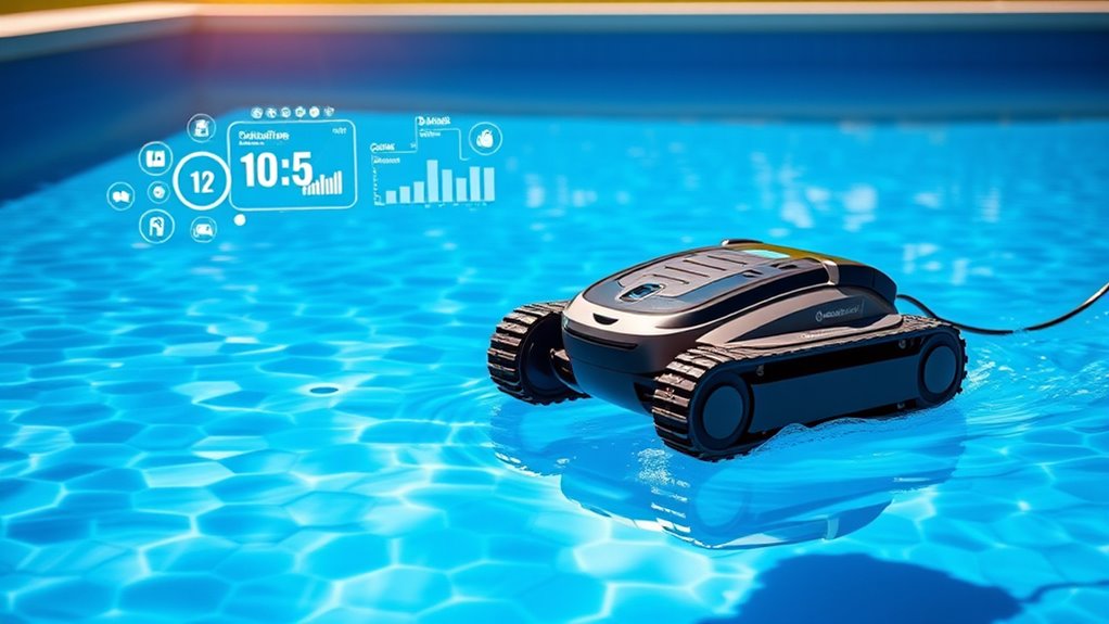 smart efficient pool cleaning