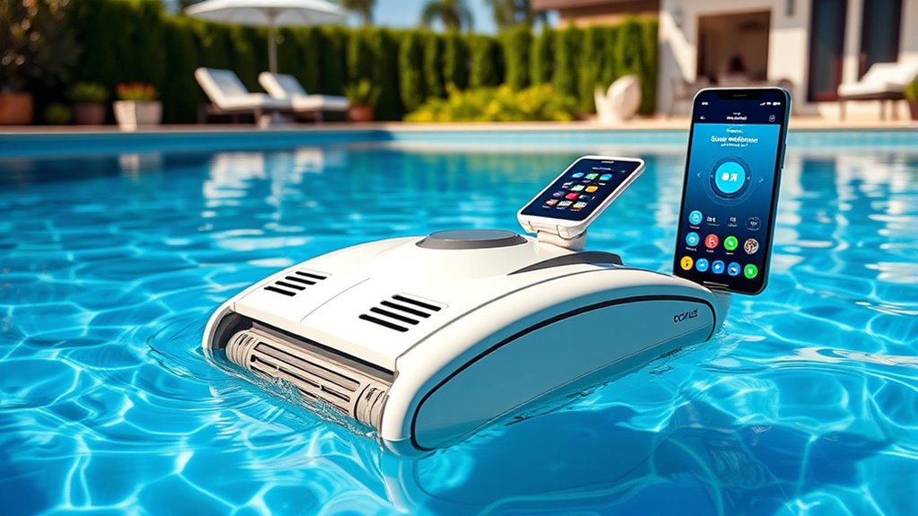 smart remote pool cleaning