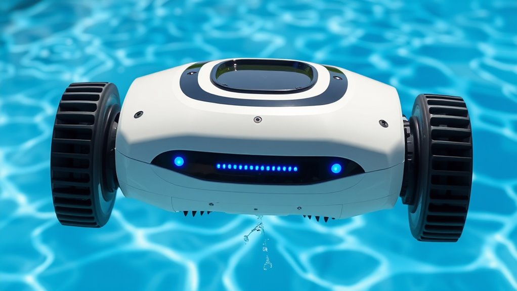 smart sensors optimize pool cleaning