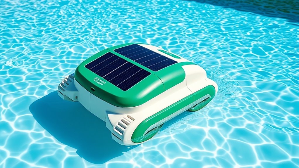 solar powered eco friendly pool systems