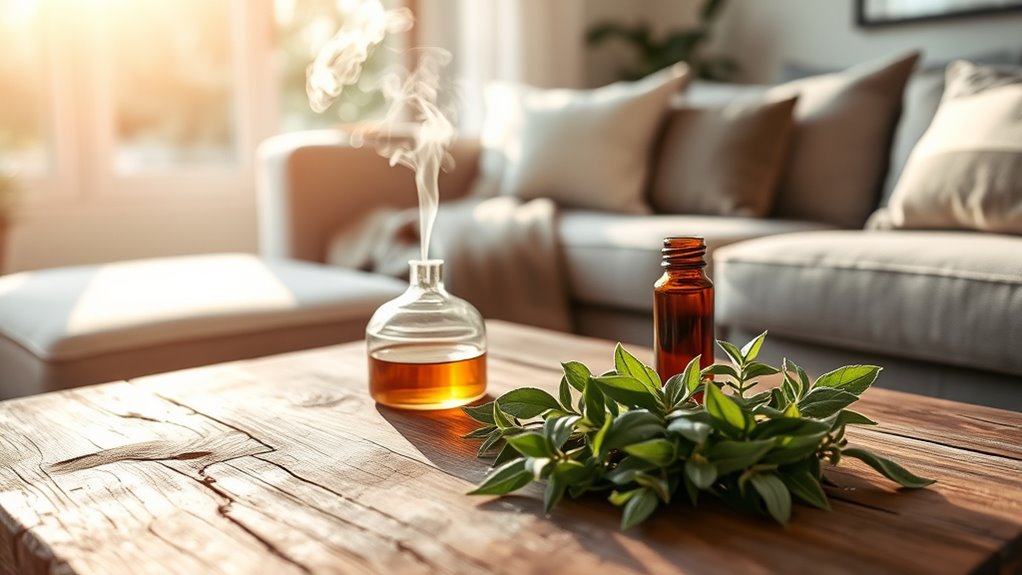 soothing mental clarity and relaxation