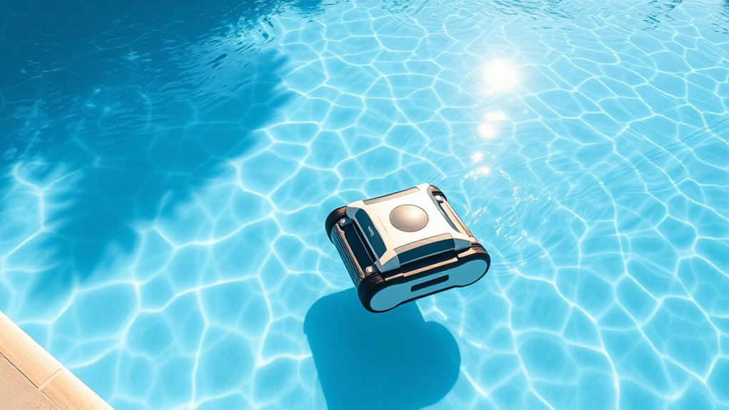 sparkling inviting well maintained pool