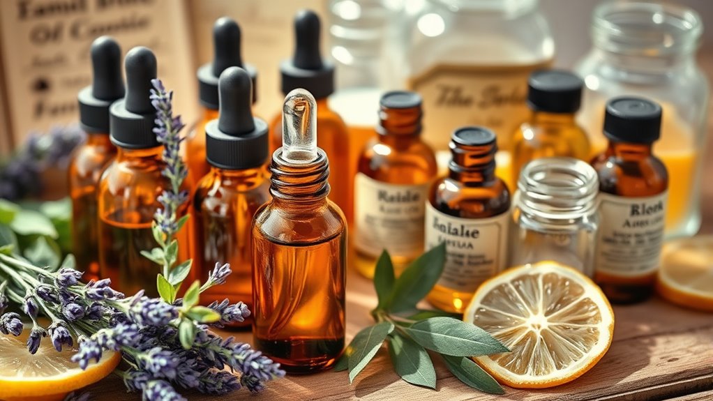 store oils in dark cool containers