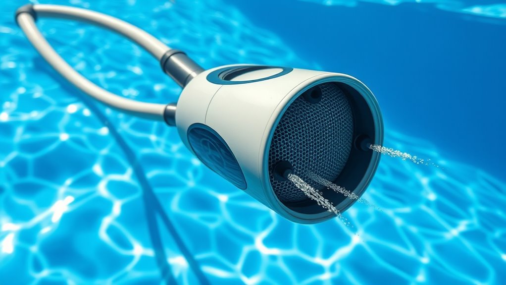suction based pool cleaning system