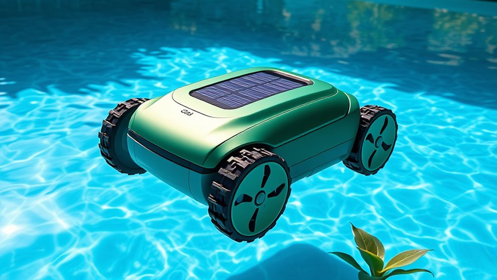 sustainable robotic pool technology