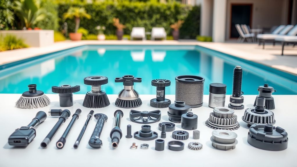 top pool cleaner replacement parts