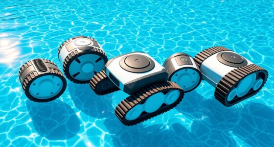top pool cleaner wheel options