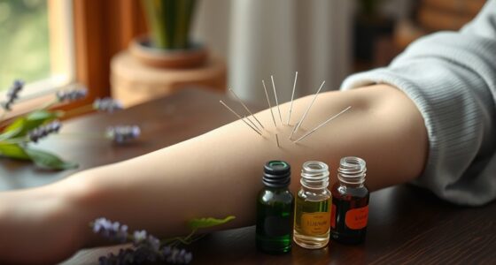 acupuncture enhanced with oils