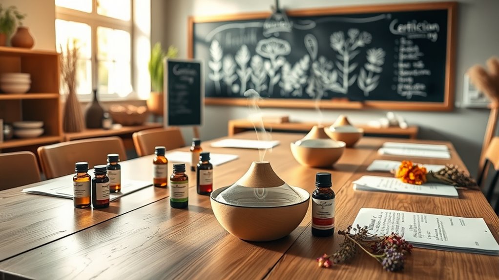 aromatherapy certification enhances healing