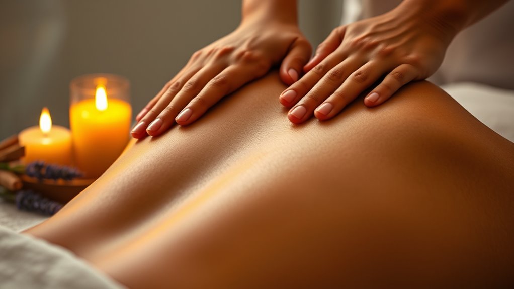 aromatherapy enhances massage relaxation