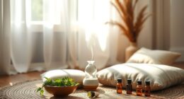 aromatherapy enhances meditation experience