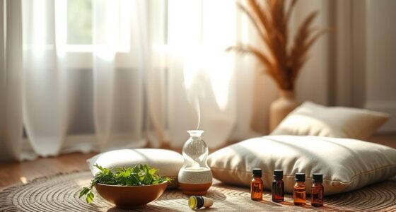 aromatherapy enhances meditation experience