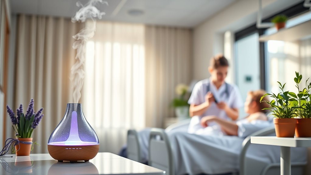 aromatherapy enhances patient comfort