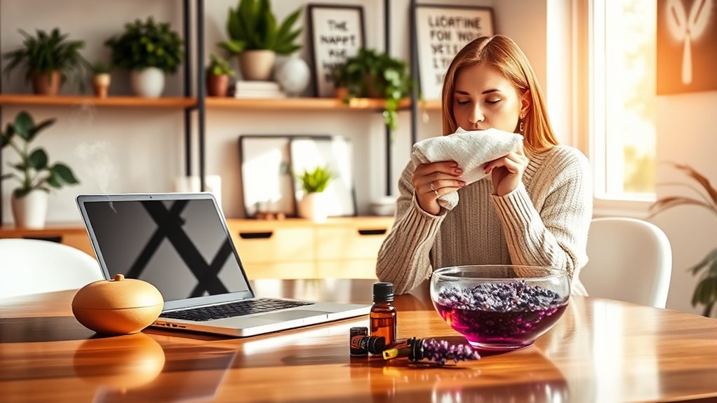 aromatherapy for workplace stress