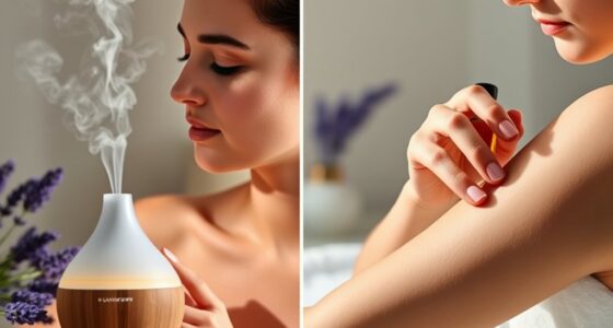 aromatherapy inhalation vs topical