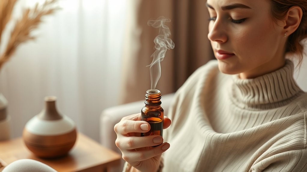 calm breathe scent ground