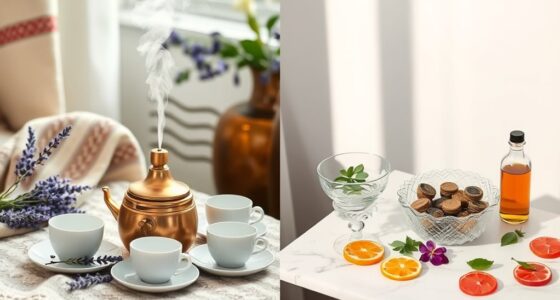 comparing english french aromatherapy