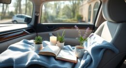 create a calming car environment