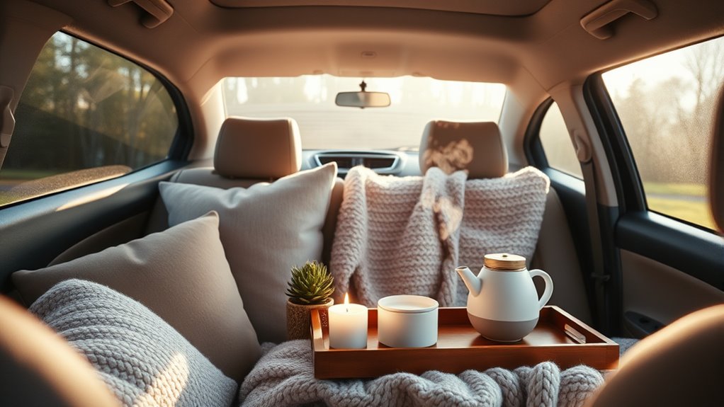create calm driving sanctuary