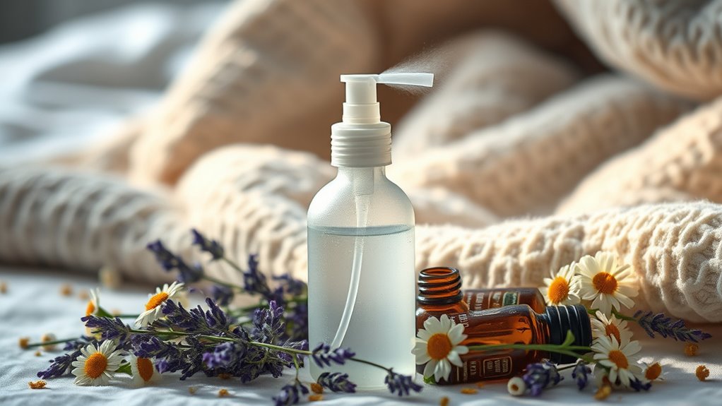 create calming sleep spray
