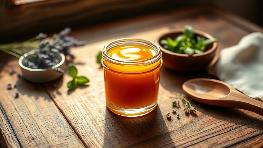 create natural lip balm