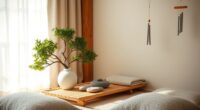 create peaceful aromatherapy space