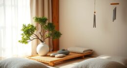 create peaceful aromatherapy space