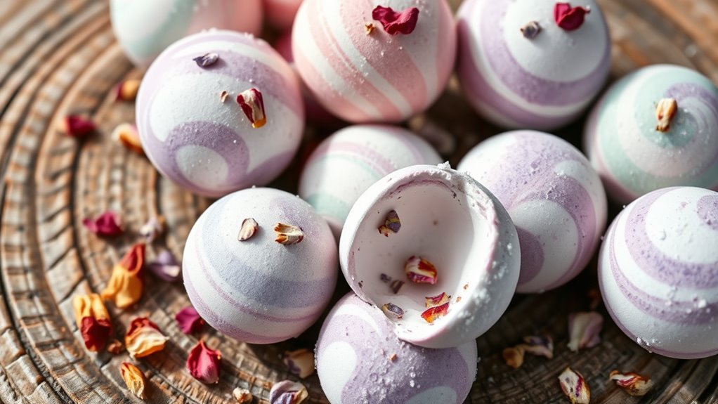 create personalized aromatic bath bombs