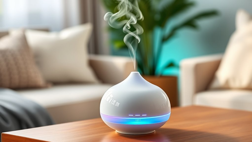 diffuser features and design