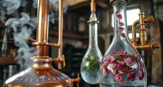 distillation extracts aromatic compounds