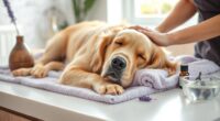 dog aromatherapy massage tips