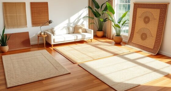 eco friendly bamboo silk rugs