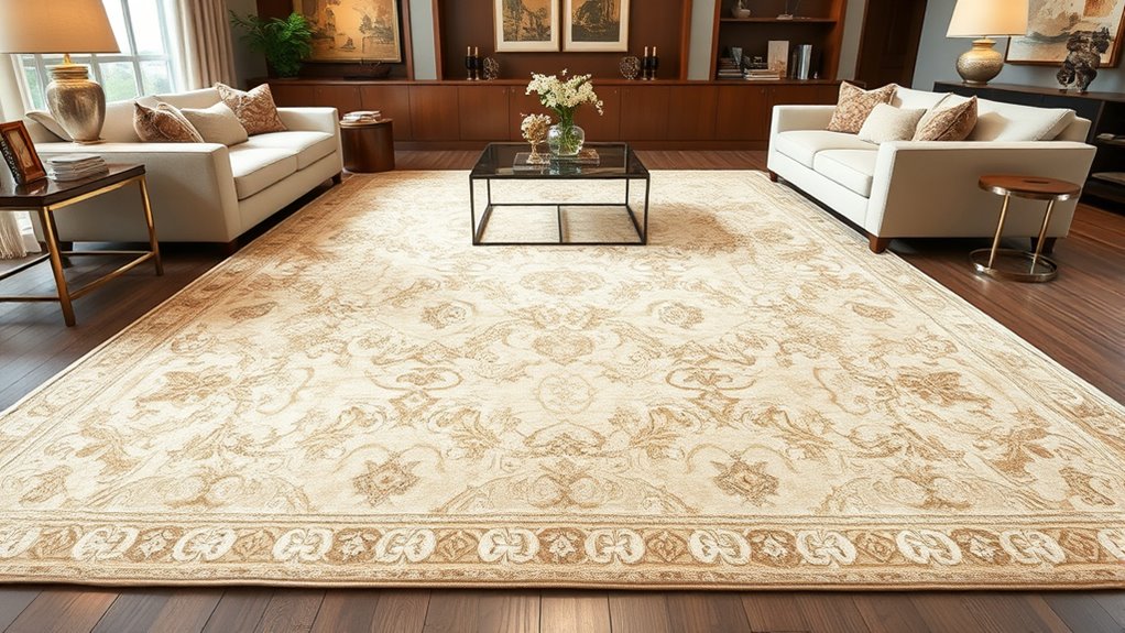 elegant 6x9 ivory silk rugs