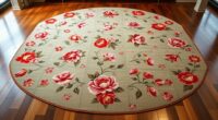 elegant chinese floral carpets