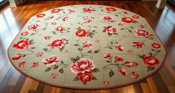 elegant chinese floral carpets