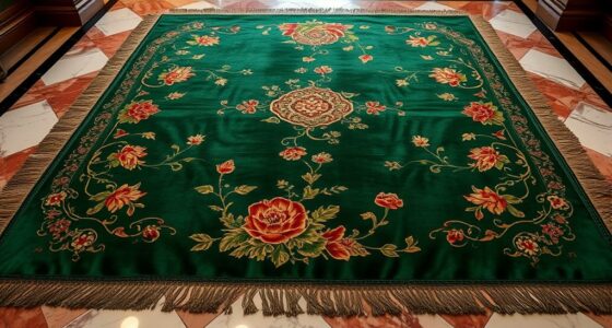 elegant durable silk carpets