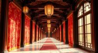 elegant palace hall runners