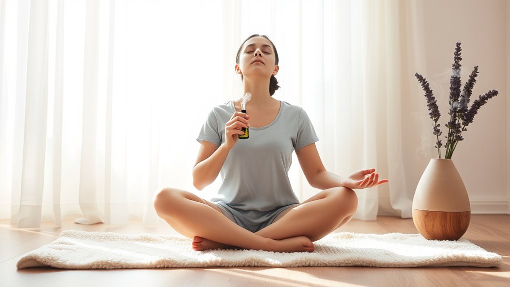essential oils amplify breath practices
