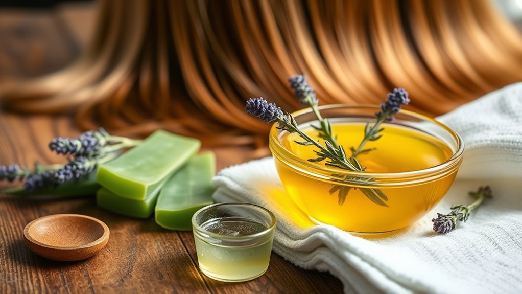 essential oils for healthy hair
