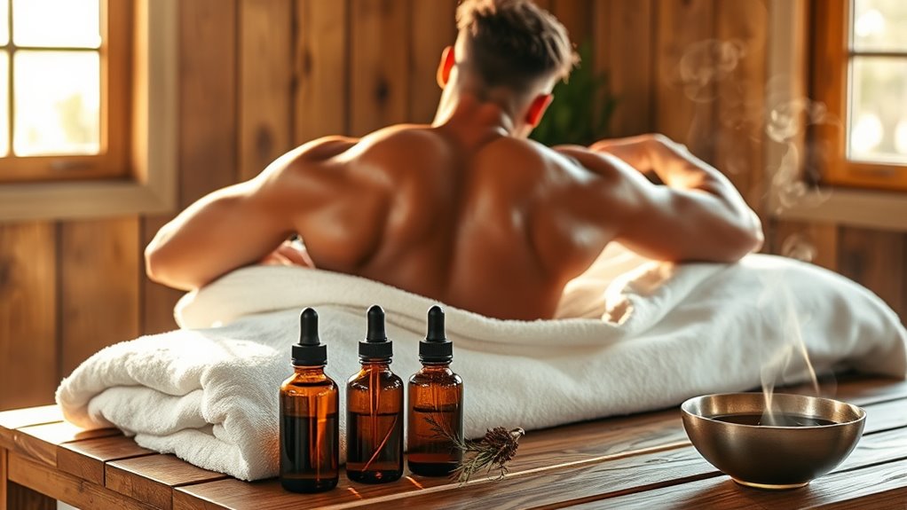 essential oils promote muscle recovery